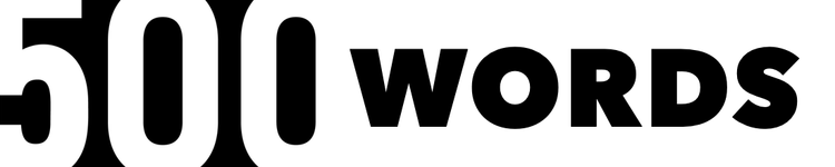 500 words newsletter logo