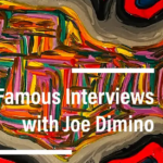 A colorful map of the United States is the background for the podcast logo.